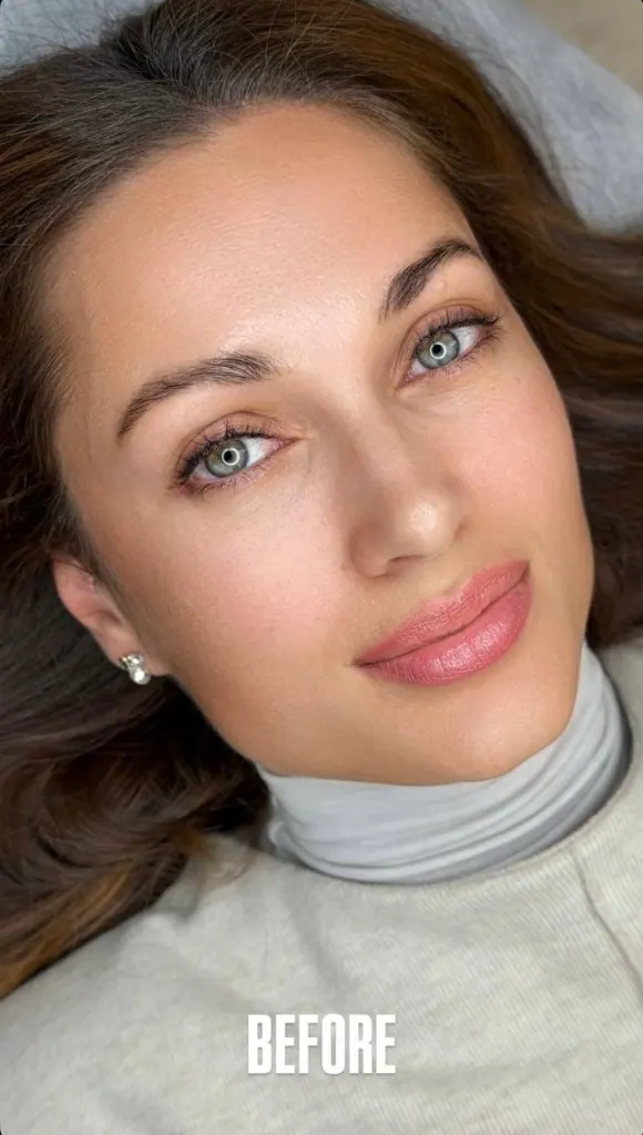 Microblading — before